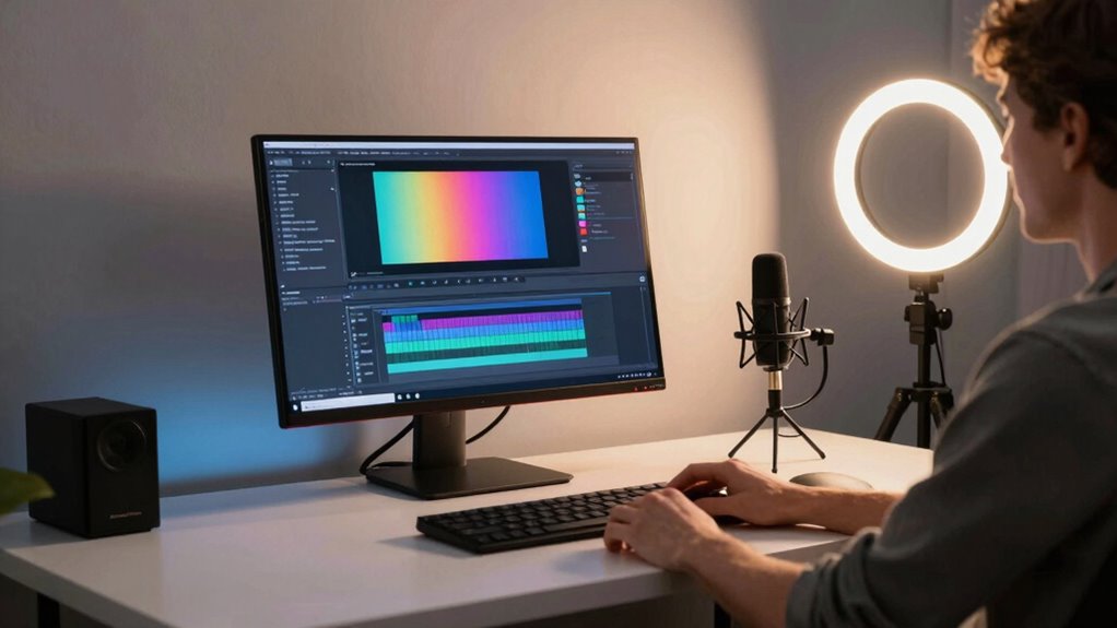 optimized lighting for content