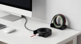 organize cords for efficiency