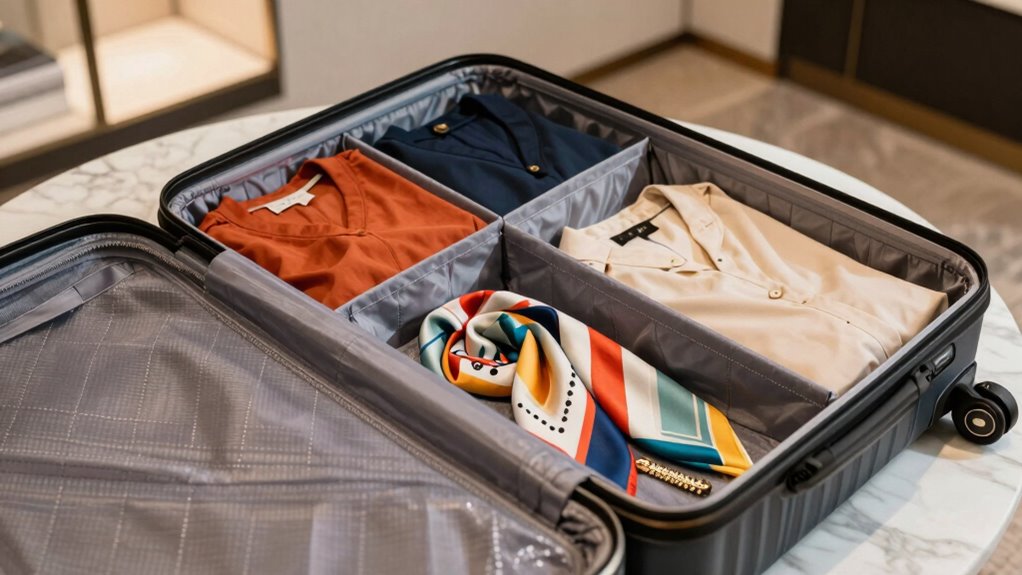 organized luxury travel essentials