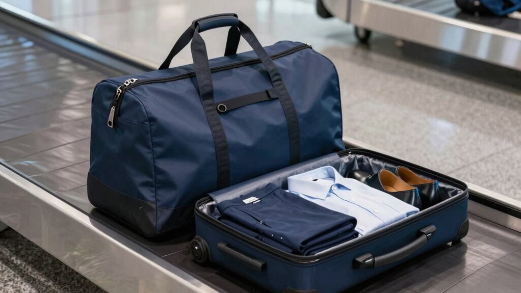 organized protected travel wardrobe