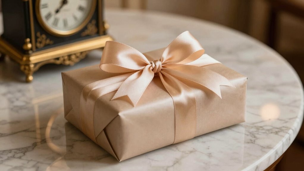 perfect timing enhances luxury gift