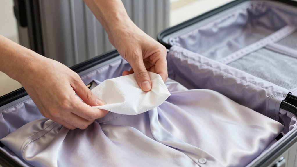 protect delicate fabrics during travel