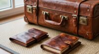 safeguard leather while traveling