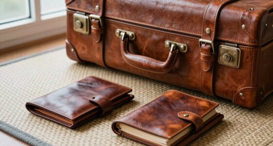 safeguard leather while traveling