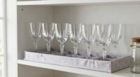 securely organize delicate glassware