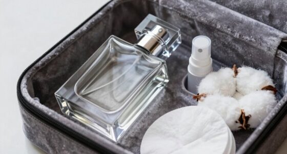 securely pack fragrance bottles