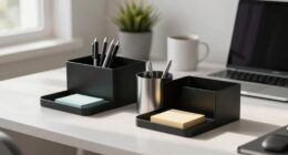 silent desk organizer impact