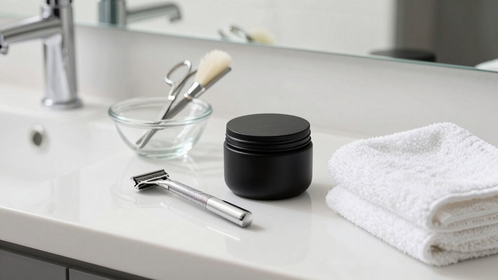 simple luxurious grooming routine