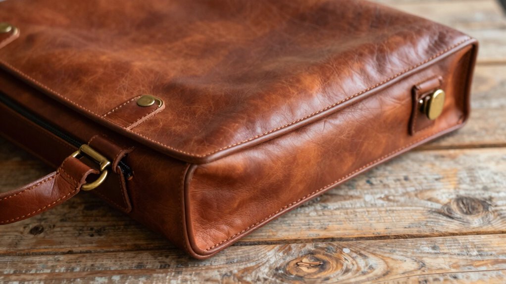 vintage leather bag care