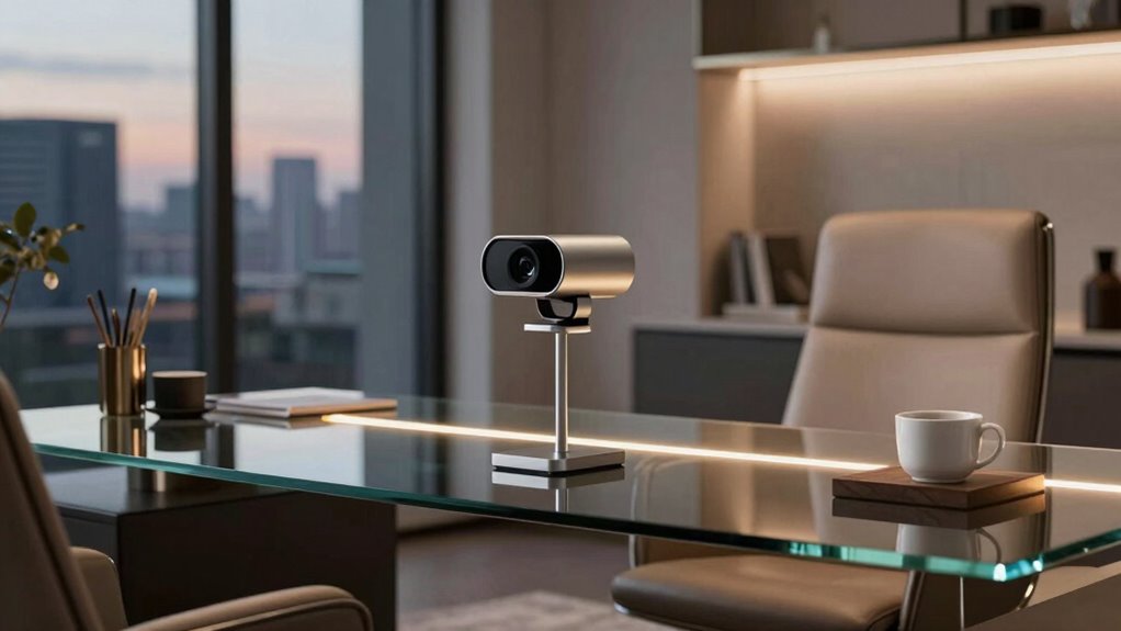 webcams in upscale offices