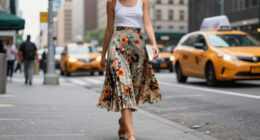 Everyone In NYC Is Wearing This Once-Dated Skirt Trend With Simple Summer Outfits Right Now