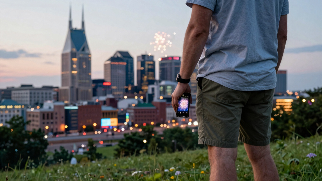 Nashville's 4th of July fireworks are bigger than ever. What time do they start?
