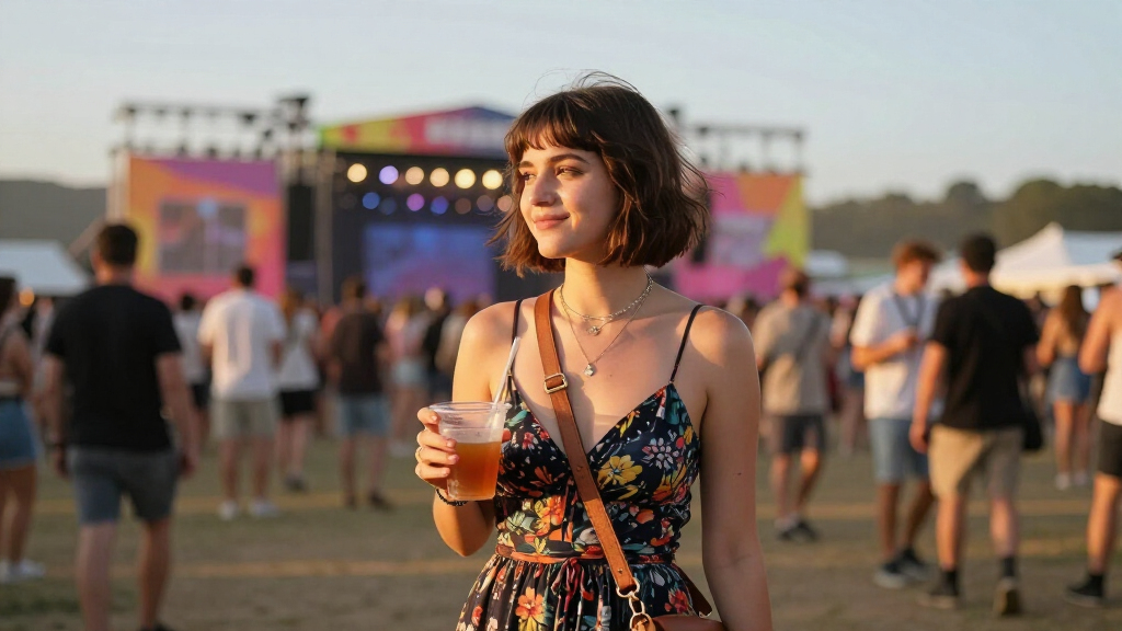 Chappell Roan Debuts Chic Mod Bob At Daisy Chain Fields Show