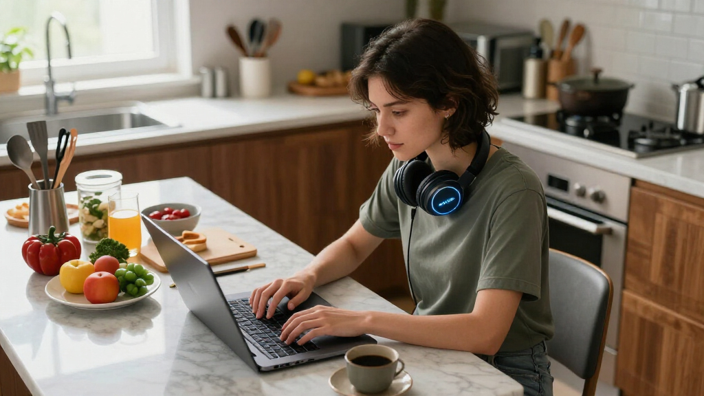 Hailey Bieber Teases Justin Bieber's Upcoming SKYLRK Glowing Wired Headphones