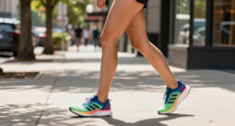 Miss Claire Sullivan Brings High Fashion To The Adidas ADIZERO EVO SL Zip
