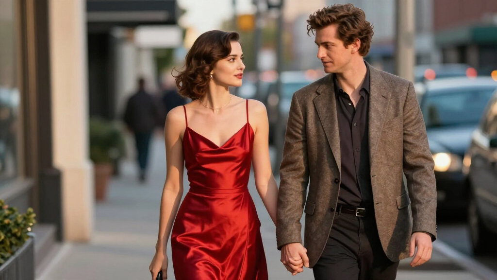 Monica Barbaro And Andrew Garfield Go For Old-School Date-Night Style