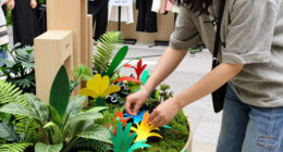 Moynat Plants A ‘Folding Paper Garden’ Pop-up At SKP Beijing With Artist Jojo