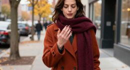 Anne Hathaway Just Matched Her Autumnal ‘Cherry Cocoa’ Manicure To Her Outfit—5 Ways To Recreate It