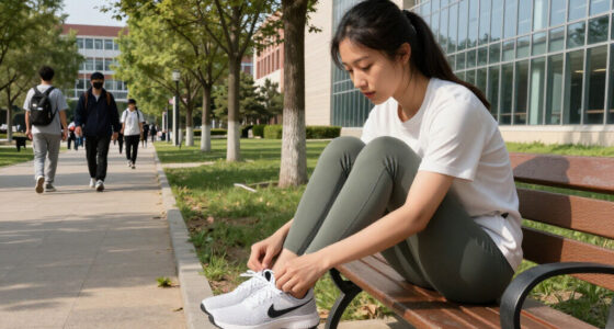 Cailey Chavez Takes The NikeSKIMS Rift Mesh For A Day Out On Campus