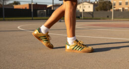 Check Out Official Images Of The Bad Bunny X Adidas Gazelle Indoor "Solar Gold"
