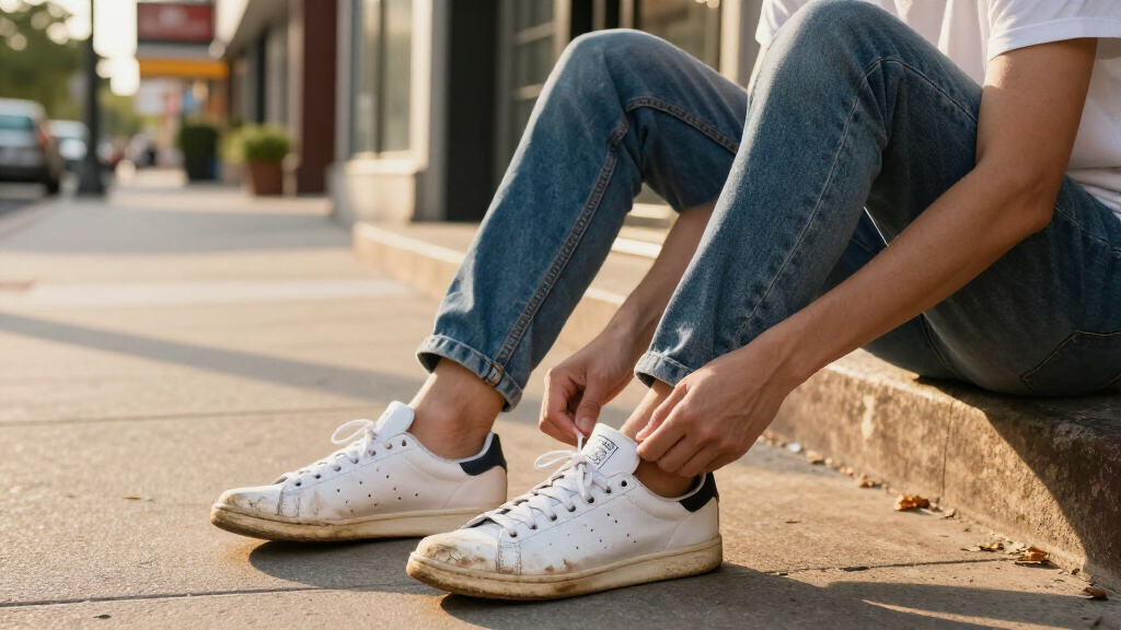 Even With Cracked Leather, Adidas’ Stan Smith Remains Timeless