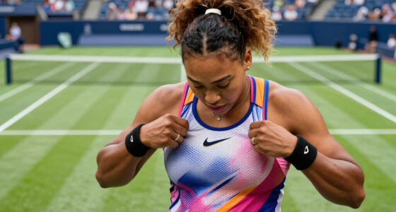 Naomi Osaka Sports Allen Iverson-Inspired Outfit At US Open For Her First Look Styled By Image Architect Law Roach
