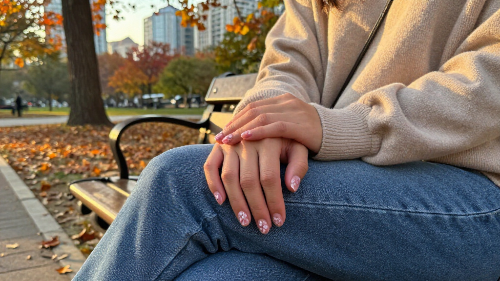 Nicole Kidman’s Cherry Blossom Nails Are Fall’s Easiest Manicure Trend