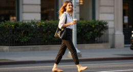 Zoë Kravitz Wears The Ballet Flat Update Beloved By Cool Girls