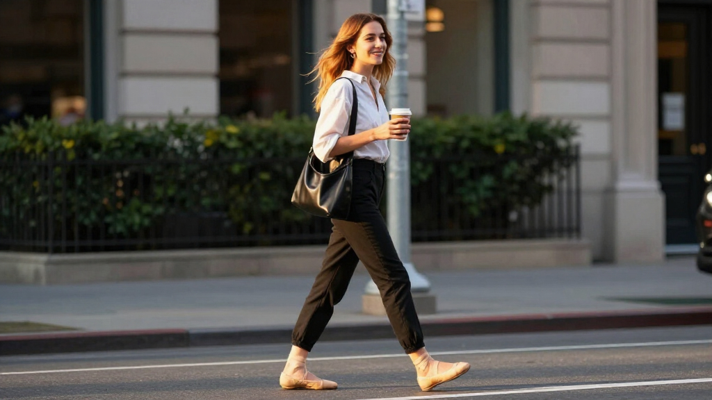 Zoë Kravitz Wears The Ballet Flat Update Beloved By Cool Girls