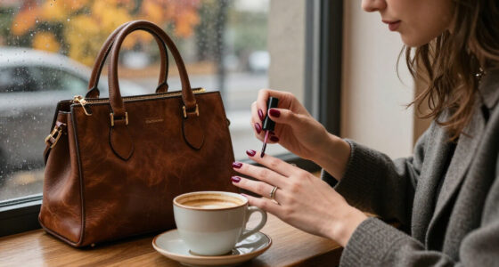 Anne Hathaway's Moody Fall Manicure Is So Stylish—Here's The Exact $13 Shade Behind Her "Cherry Noir" Nails