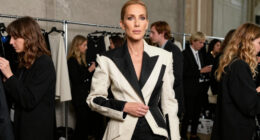 Céline Dion Embraces The Spring 2027 Season With A Straight-Off-the-Runway Deconstructed Givenchy Suit