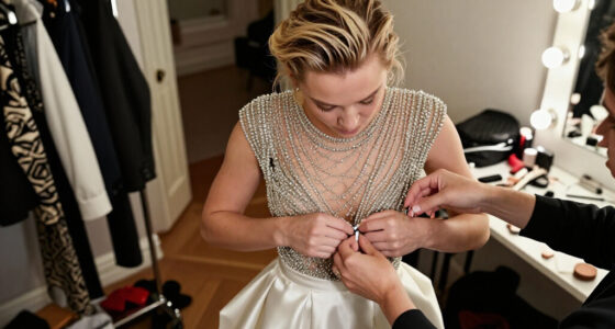Florence Pugh Wears Shimmering Beaded Wiederhoeft To Go Red-Carpet Official With Boyfriend Finn Cole