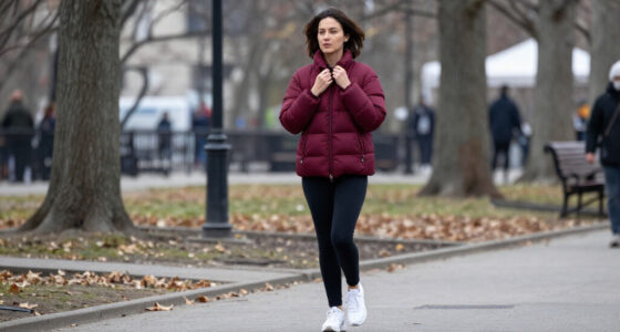 Hold The Black Jackets—J.Law's Winter Jacket Color Makes Leggings And Sneakers Look Way Chicer
