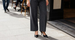 Hold The Flats—This Is The Pant Trend It Girls Are Wearing With Heels