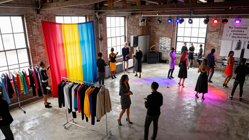 How We Transformed An Empty Brooklyn Warehouse Into NYFW’s Loudest Block Party