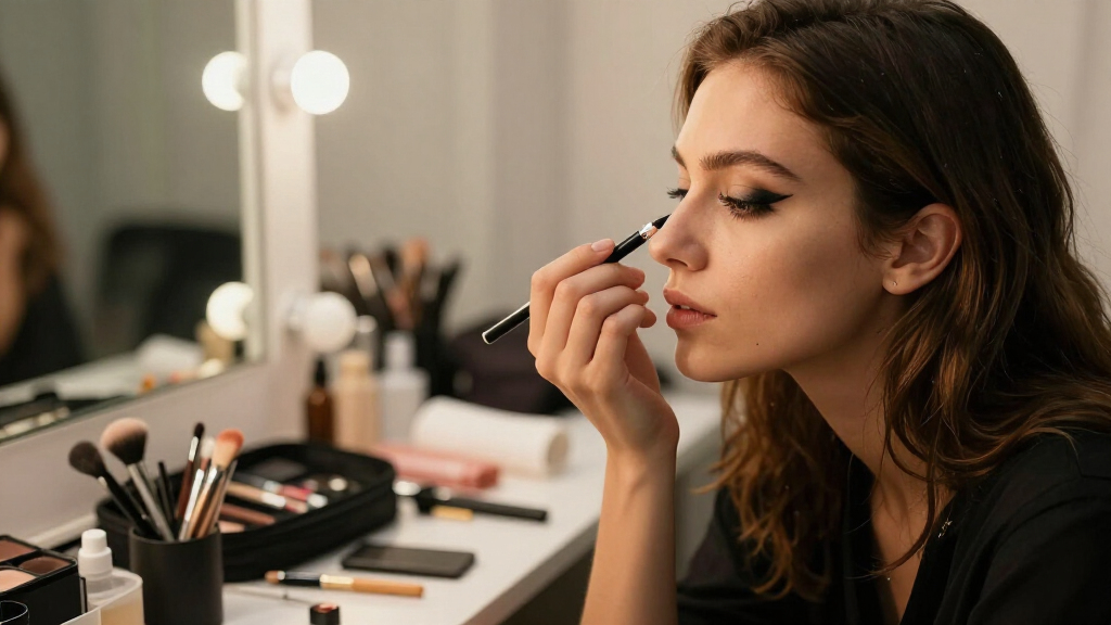 It Turns Out, This "Dated" Eyeliner Trend Is The Key To Looking Like A Cool Celeb In Paris