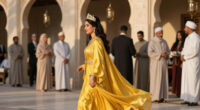 Kate Middleton Has A Rare Tiara Moment In A Flowing Yellow Gown At The Oman State Banquet