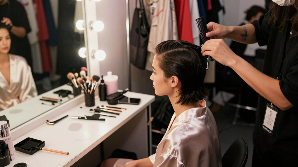Millennial Side Parts Are Angel-Approved On The Victoria’s Secret Runway