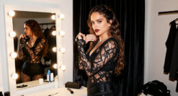 Rosalía Embraces Dark Romance With Her SNL Wardrobe
