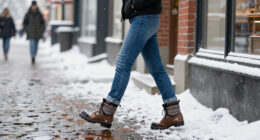 The Winter Shoe-Print Trend That Looks Cooler With Jeans Than Black Or Brown